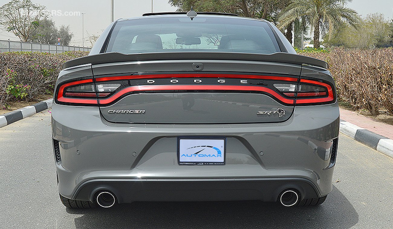 Dodge Charger 2019 Hellcat, 6.2 Supercharged V8, 707hp, GCC, 0km w/ 3 Yrs or 100,000km Warranty