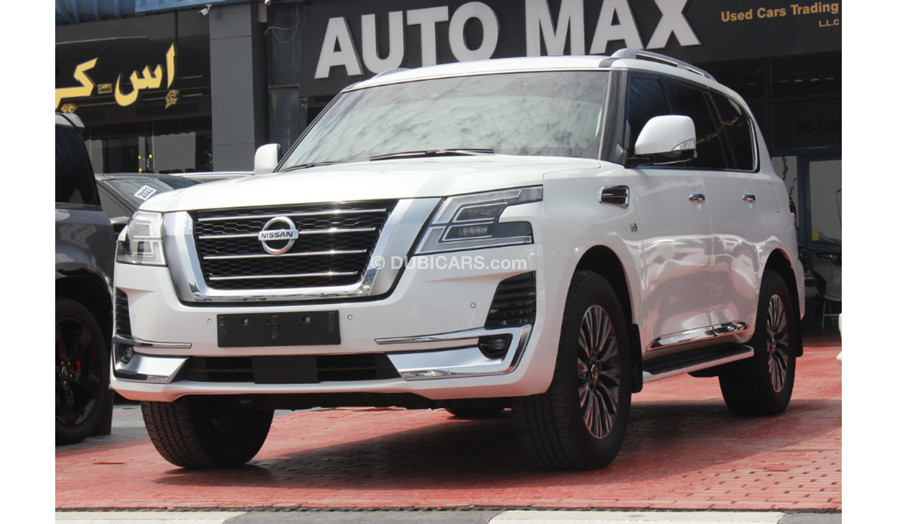 Nissan Patrol (2021) V8 LE TITANIUM, GCC, UNDER WARRANTY FROM LOCAL DEALER (Inclusive VAT)