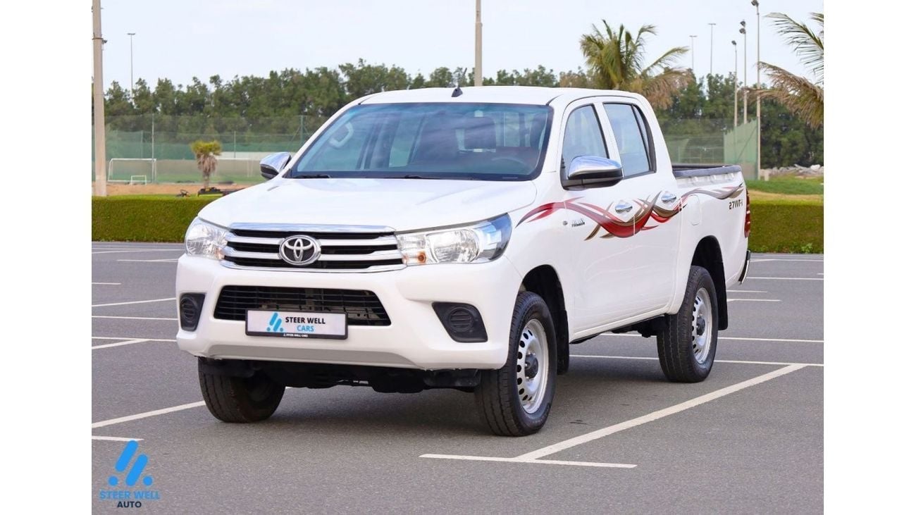 Toyota Hilux GL 2021 Double Cab Pick Up 2.7L 4WD A/T - GCC - Like New Condition - Book Now