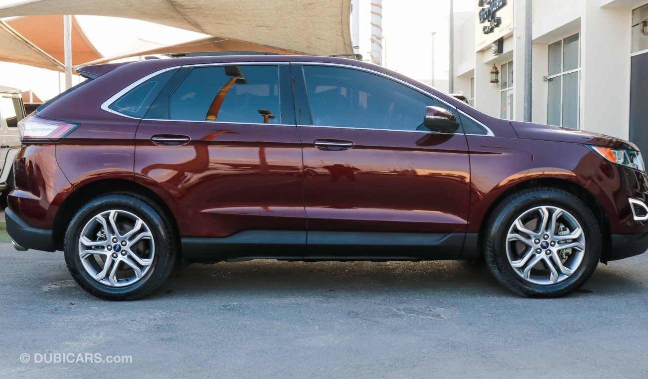 فورد إدج Ford Edge Titanium 2017 Agency Warranty Full Service History GCC