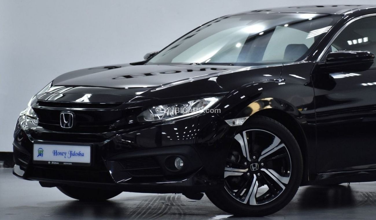 Honda Civic EXCELLENT DEAL for our Honda Civic ( 2019 Model ) in Dark Violet Color GCC Specs