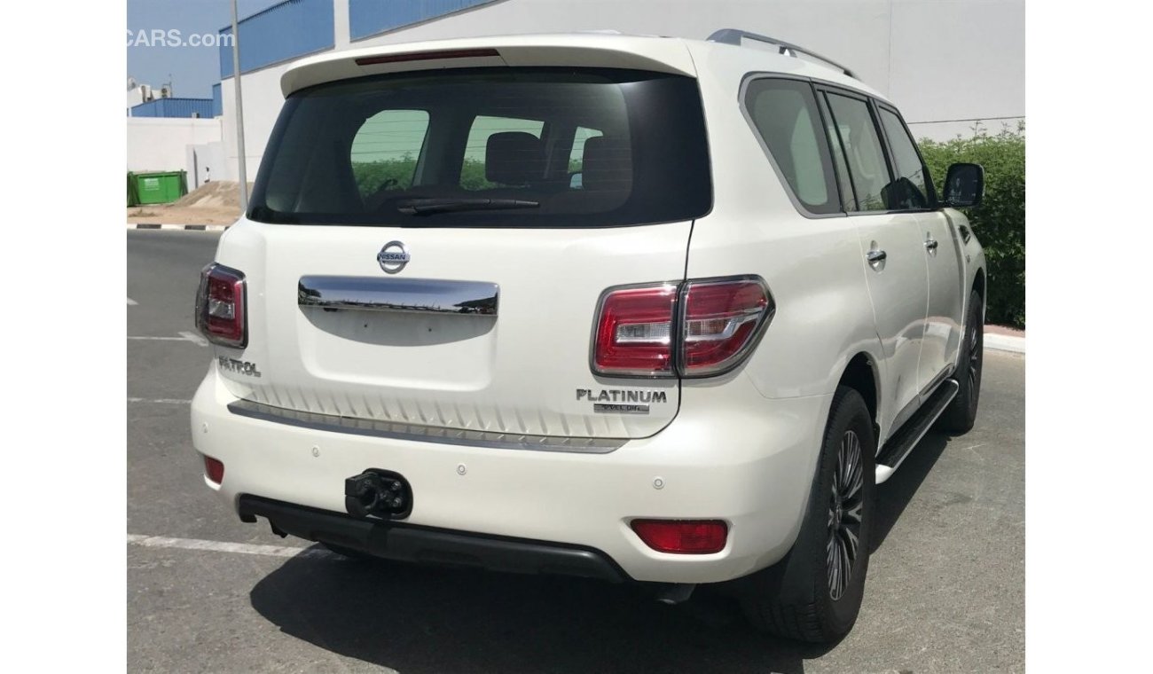 Nissan Patrol AED 2350/ month FULL OPTION NISSAN PLATINUM  2014 V8 EXCELLENT CONDITION UNLIMITED K.M WARRANTY