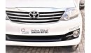Toyota Fortuner AED 1468 I PM | 4.0L GXR V6 4WD GCC WARRANTY