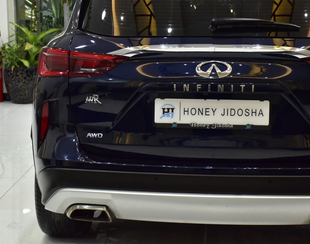 Infiniti QX50 EXCELLENT DEAL for our Infiniti QX50 AWD ( 2021 Model ) in Blue Color GCC Specs