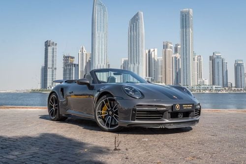 Porsche 911 Turbo S 3.8L (640 HP) Convertible 12000AED M/P 911 TURBO S CONVERTIBLE 2022 UNDER AGENCY WARRANTY