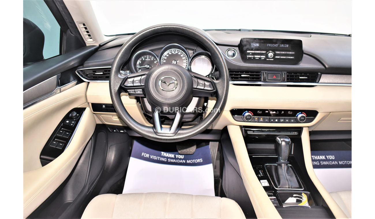 Mazda 6 AED 1468 PM | 2.5L S GRADE GCC WARRANTY