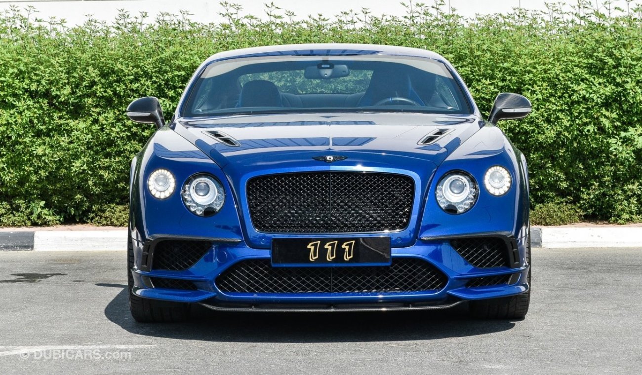 Bentley Continental Supersports / Warranty / GCC Specifications