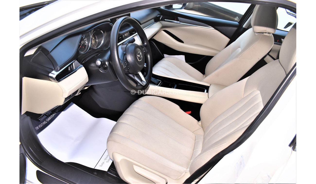 Mazda 6 AED 1169 PM | 2.5L S GCC DEALER WARRANTY