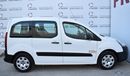 Peugeot Partner Tepee COMBI B9 1.6L MANUAL 2016 GCC DEALER WARRANTY AND FREE INSURANCE
