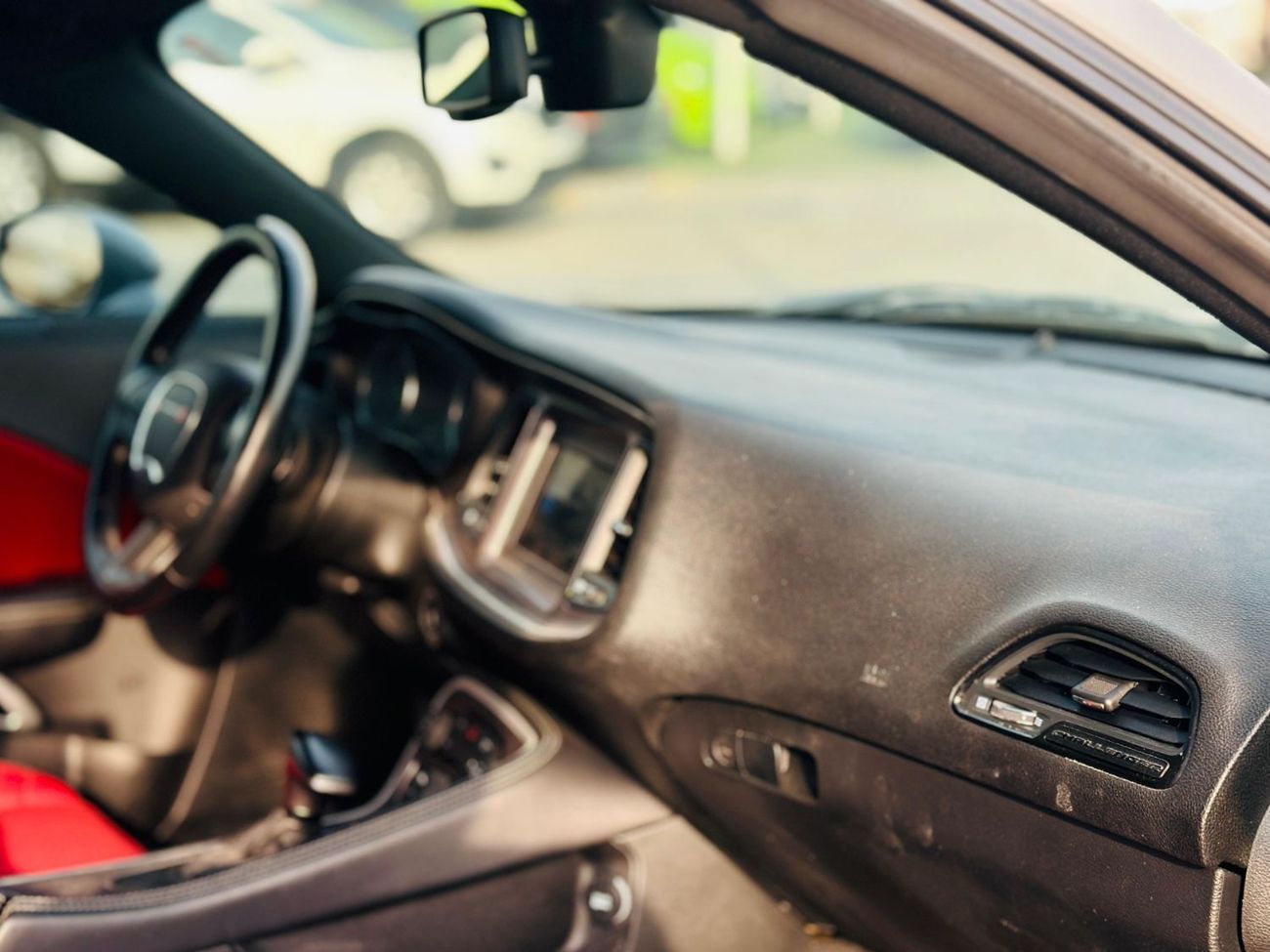 Dodge Challenger SXT 3.6L | Monthly 1040/- | 0% DP | Custom Leather Seats | Touch Screen | # 20882