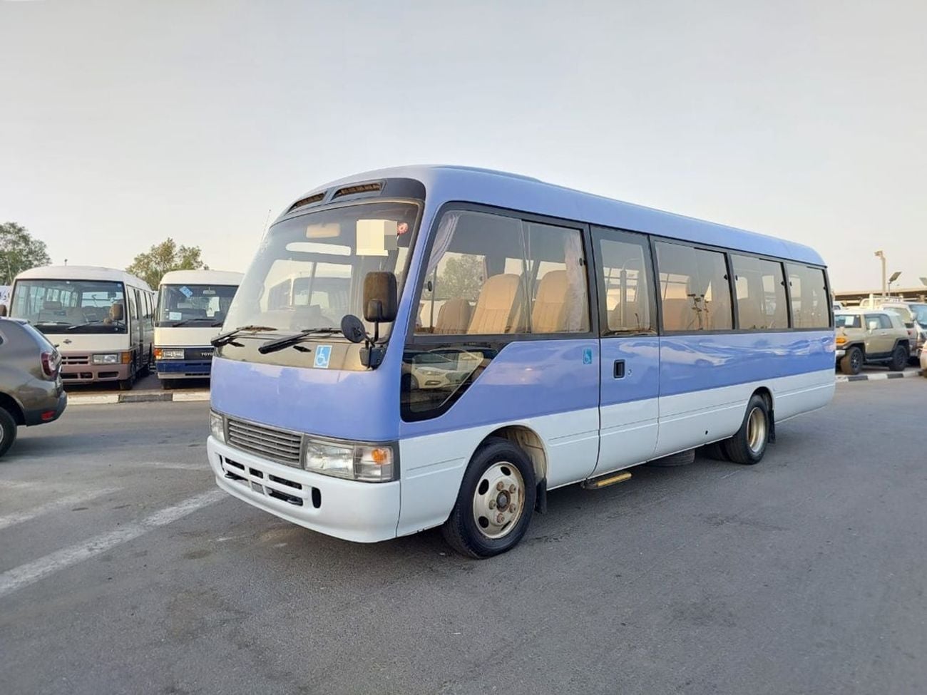 Toyota Coaster TOYOTA COASTER BUS RHD 1997 MODEL 4.1 L DIESEL AUTOMATIC(PM02631)