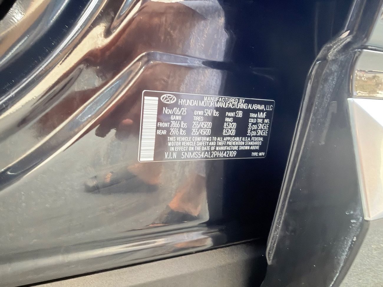 Hyundai Santa Fe 2023 Santafe calligraphy