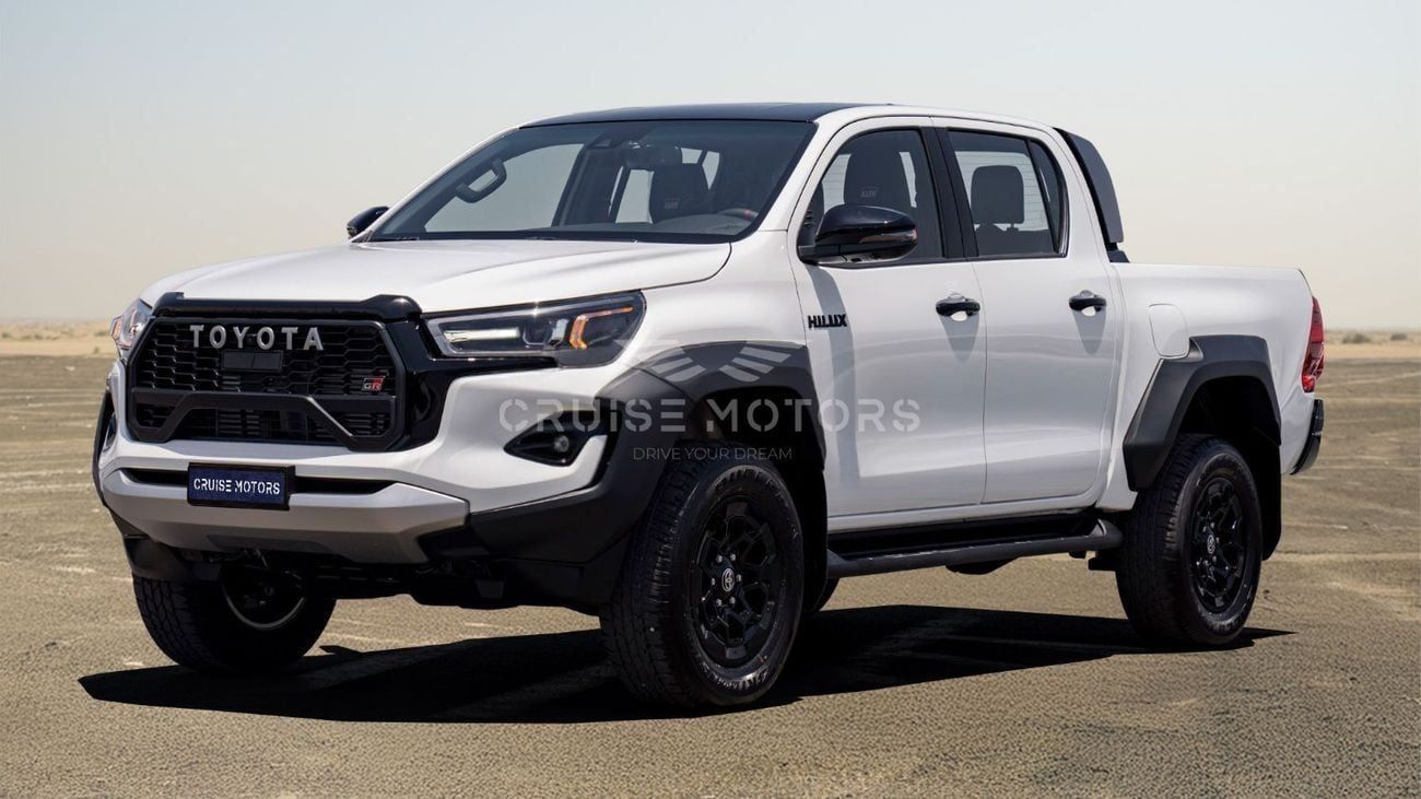 Toyota Hilux GR Sport 2.8L - Automatic . Diesel . Four Wheel Drive . 5 Seats . 4 Doors - White
