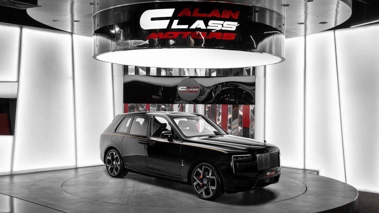 رولز رويس كولينان Black Badge - 2026 - GCC Specs - Under Warranty and Service Contract