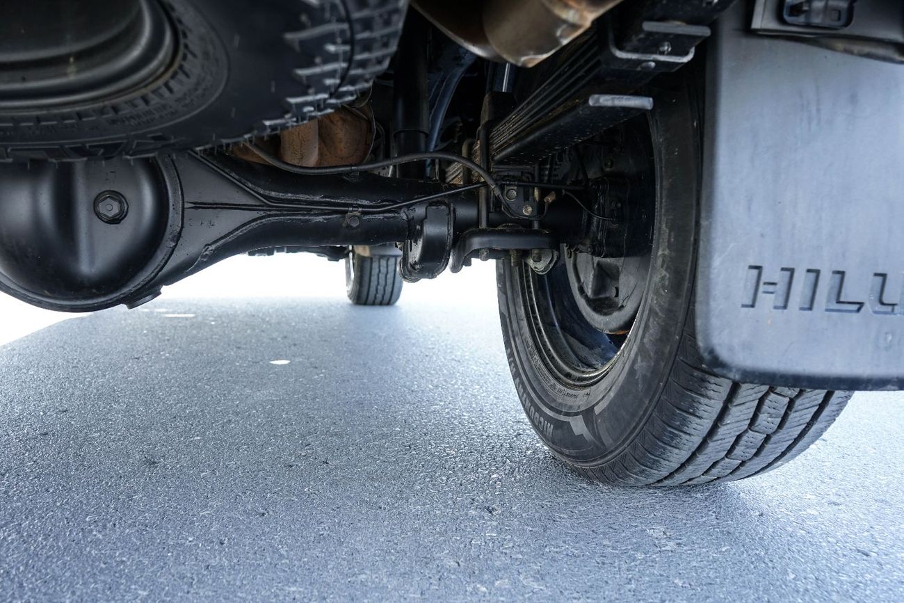 تويوتا هيلوكس The Toyota Hilux is a legendary, tough, and reliable mid-size body-on-frame pickup truck known for i