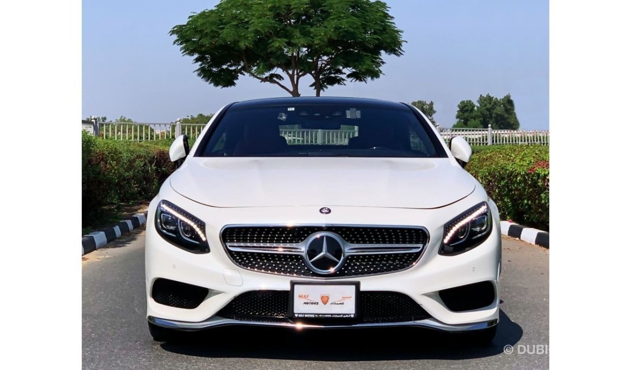 مرسيدس بنز S 550 كوبيه 4.7L-8CYL-Turbo Charge Japanese Spec-Excellent Condition