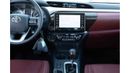 Toyota Hilux 2023 Toyota Hilux 4x4 DC 2.4 HI - Pearl White inside Maroon