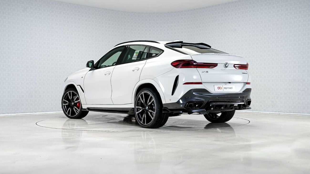 بي أم دبليو X6 40i M Sport 3.0L xDrive40i | AED 5,713 PM | Warranty - Service 2028 | GCC