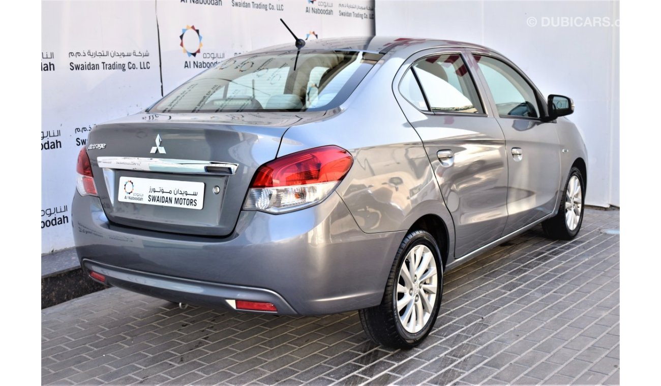 Mitsubishi Attrage AED 529 PM | 1.2L GLX GCC WARRANTY