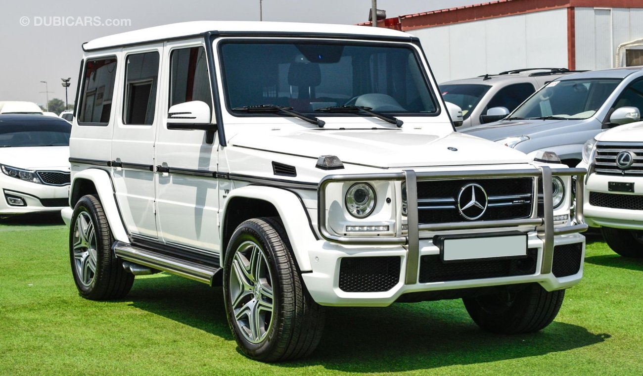 Mercedes-Benz G 63 AMG أبيض