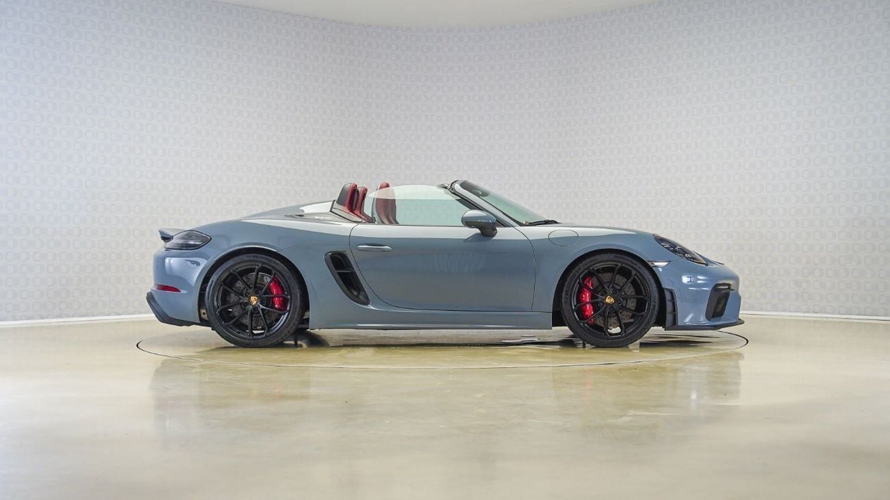 بورش 718 سبيدر Special Offer | AED 7,134 PM | Up to 3 Years Unlimited Warranty | 718 Boxster - Spyder Manual