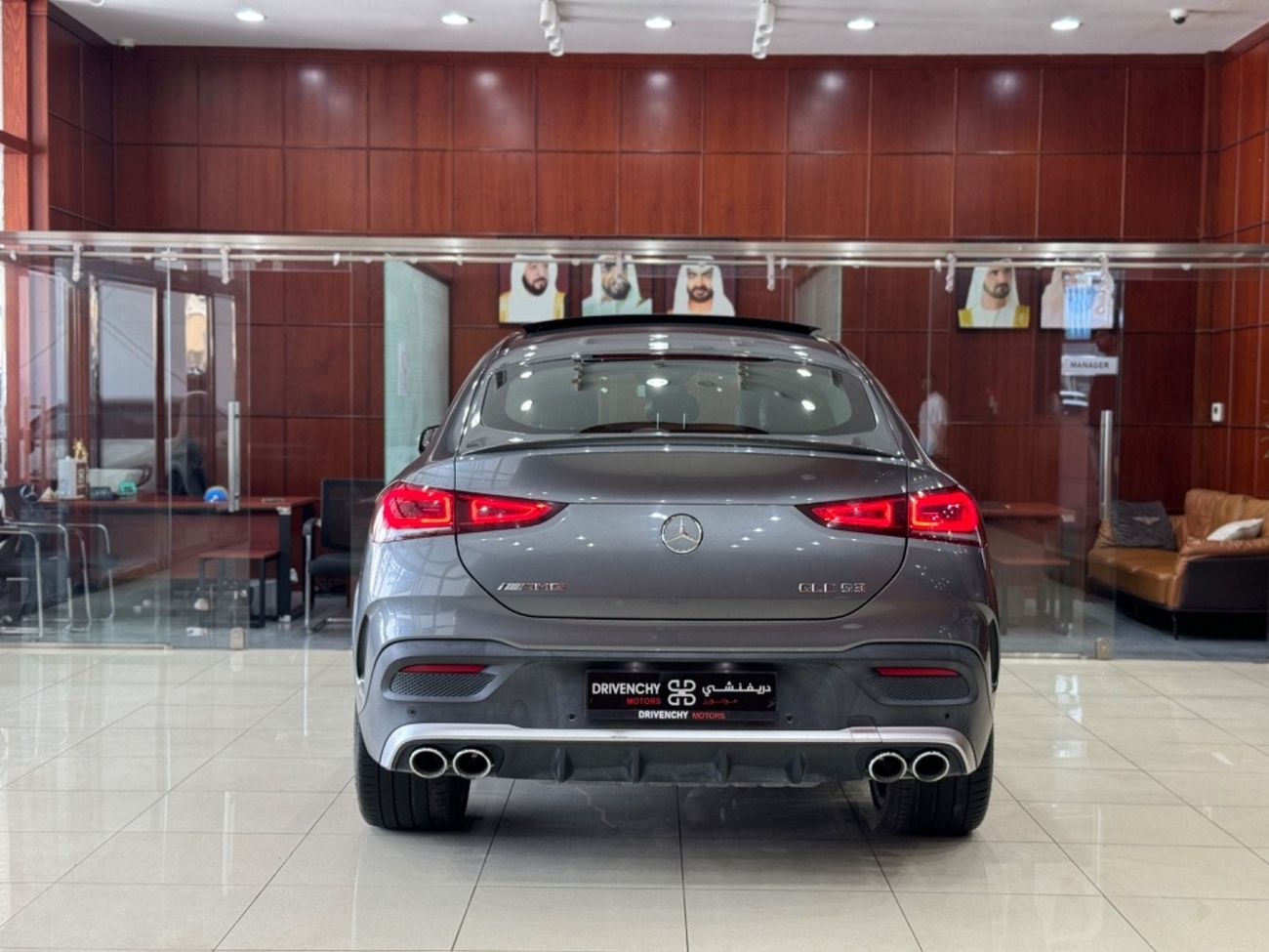 Mercedes-Benz GLE 53 Mercedes-Benz GLE 53 AMG, full option, Gulf, agency condition, paint, agency, under 5-year warranty,