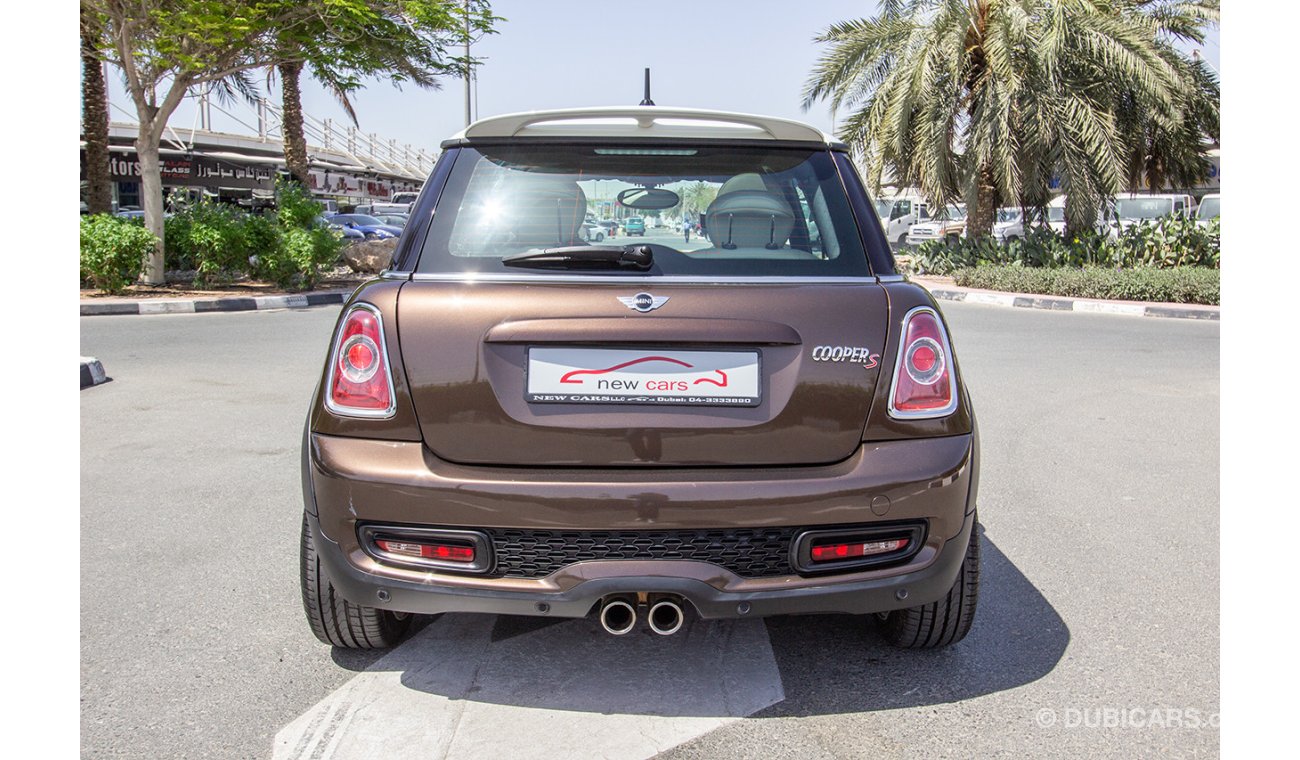 Mini Cooper S 2012 - GCC - ZERO DOWN PAYMENT - 1015 AED/MONTHLY - 1 YEAR WARRANTY