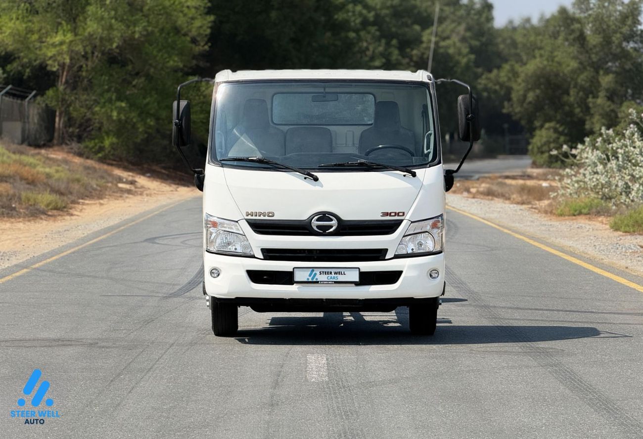 Hino 300 2019 916 Truck, 4.0L RWD Bare Chassis—Diesel—Good Performance—Book now!
