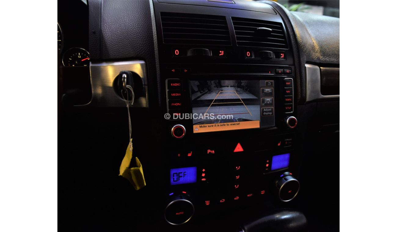 Volkswagen Touareg LOW MILEAGE! for our Volkswagen Touareg 2009 Model!! in White Color! GCC Specs