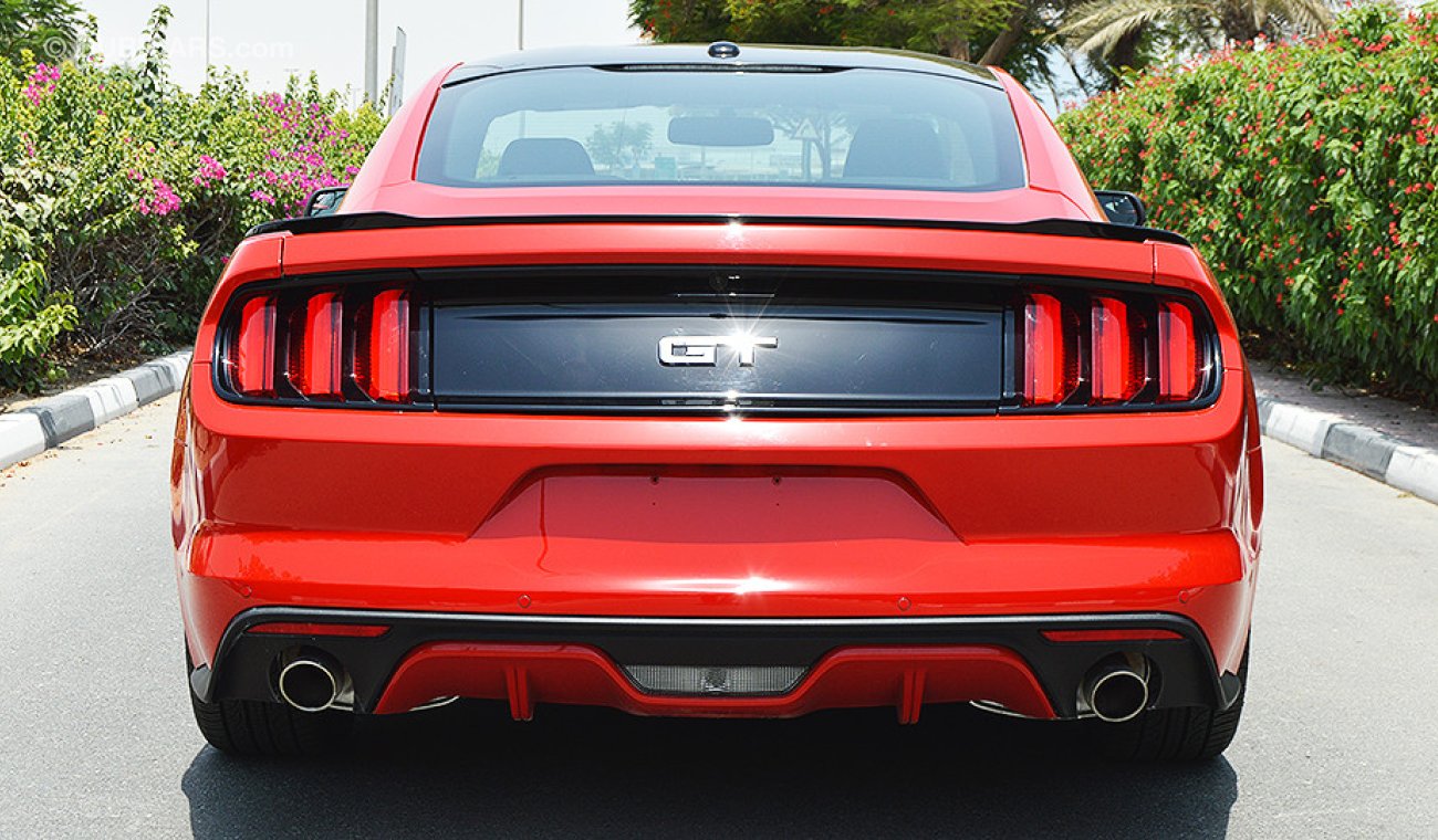 Ford Mustang GT Premium+, 5.0L V8 0km, GCC Specs with 3Yrs or 100K km Warranty and 60K km Service at AL TAYER