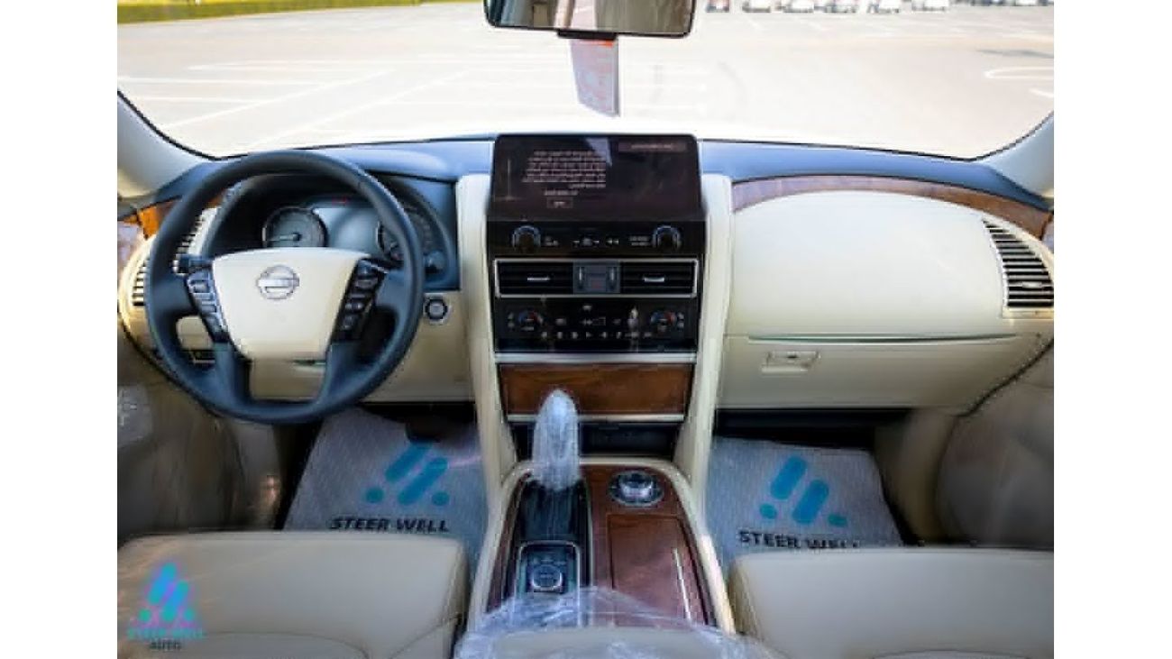 نيسان باترول LE Titanium 5.6L / Warrior V8 / 7 4WD A/T Petrol / The Best Luxury SUV - GCC - Book Now