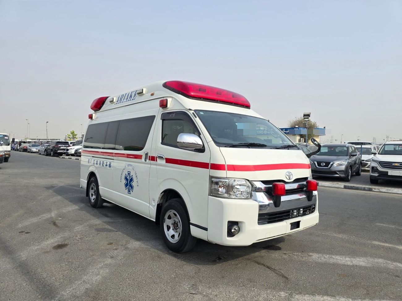 Toyota Hiace TOYOTA HIACE VAN AMBULANCE RHD 2014 MODEL 2.7 L PETROL AUTOMATIC(PM13940)