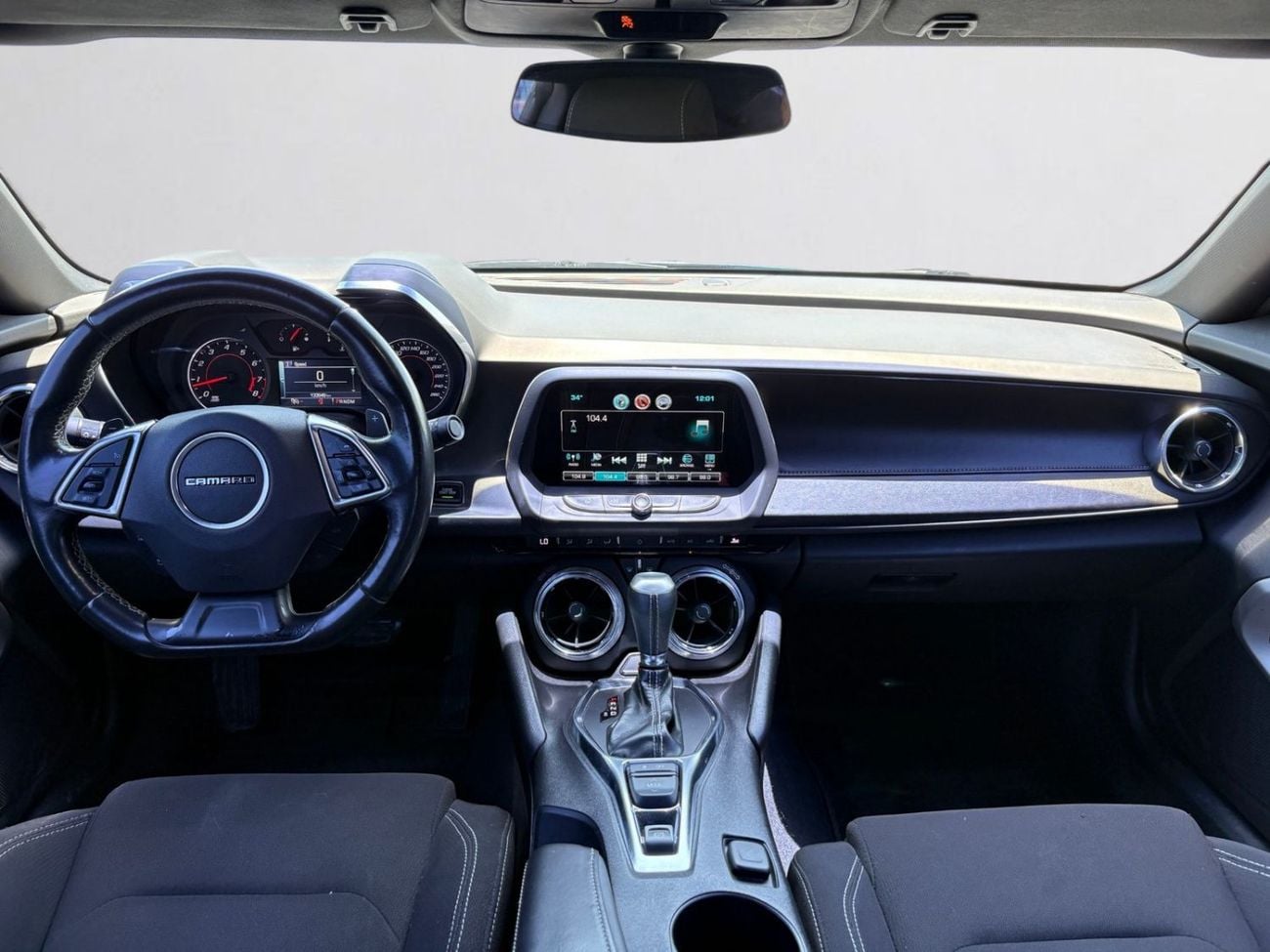 Chevrolet Camaro AED 1,280 P.M | 0% DOWN PAYMENT | CHEVROLET CAMARO LT | 3.6L V6 | 2018 | GCC SPECS
