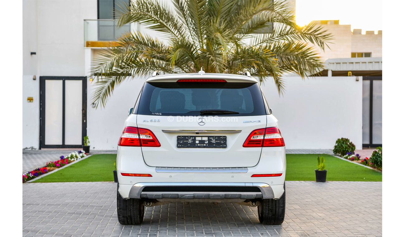 Mercedes-Benz ML 500 AMG - FREE 2 Years Warranty - AED 2,428 per month - 0% Downpayment