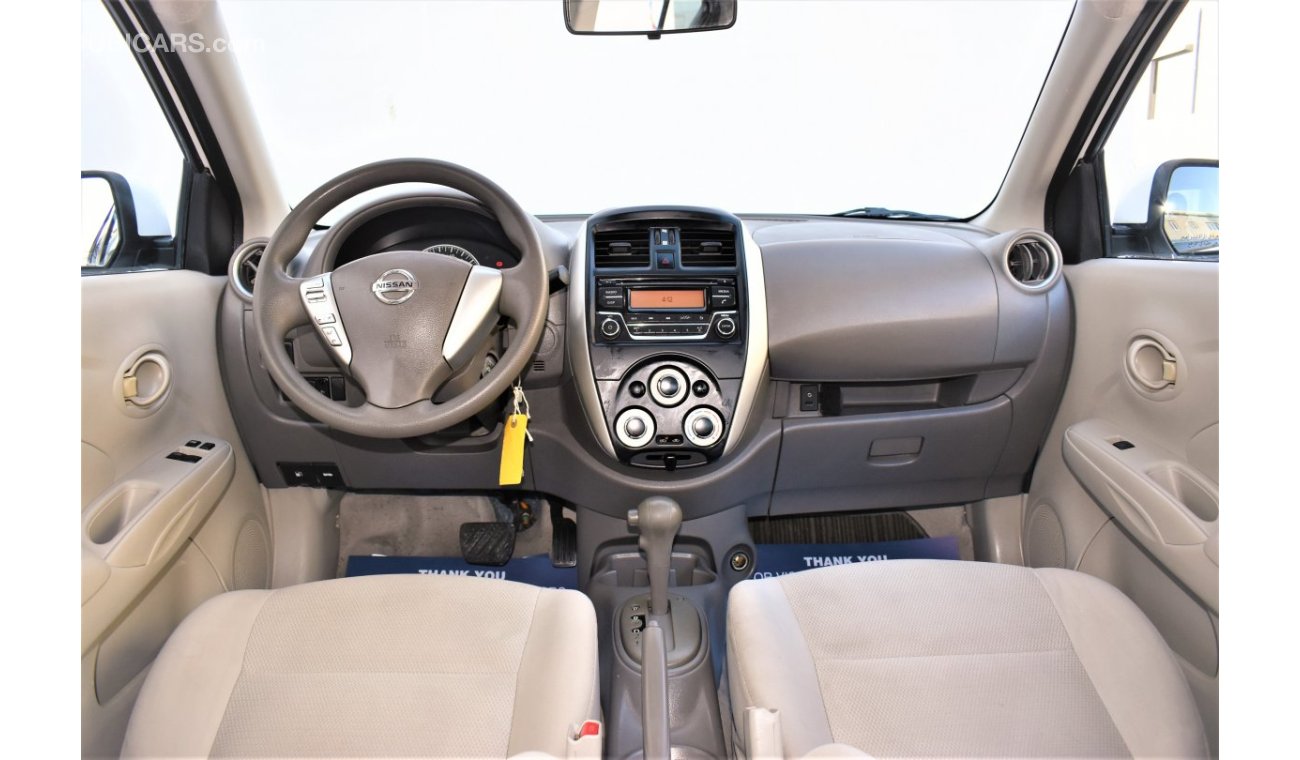 Nissan Sunny AED 526 PM | 1.5L SV GCC DEALER WARRANTY