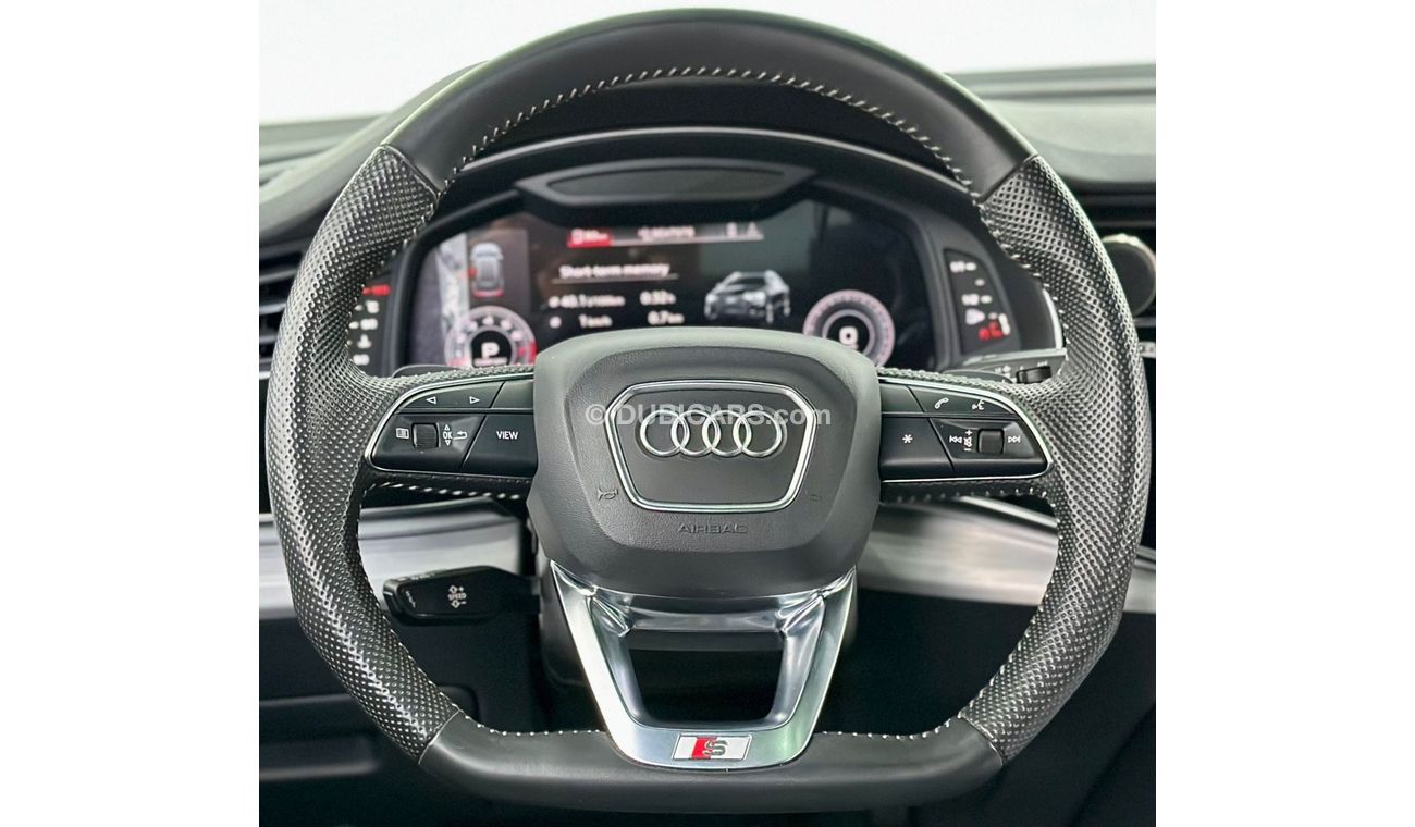 Audi Q8 55 TFSI quattro S-Line 2020 Audi Q8 S-Line, Audi Service History, Audi Service Pack, Low Kms, GCC Sp