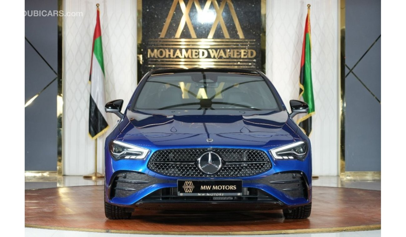 مرسيدس بنز CLA 200 Mercedes-Benz CLA 200 | 2024 GCC 0km | AMG Package | Night Package | 360 View