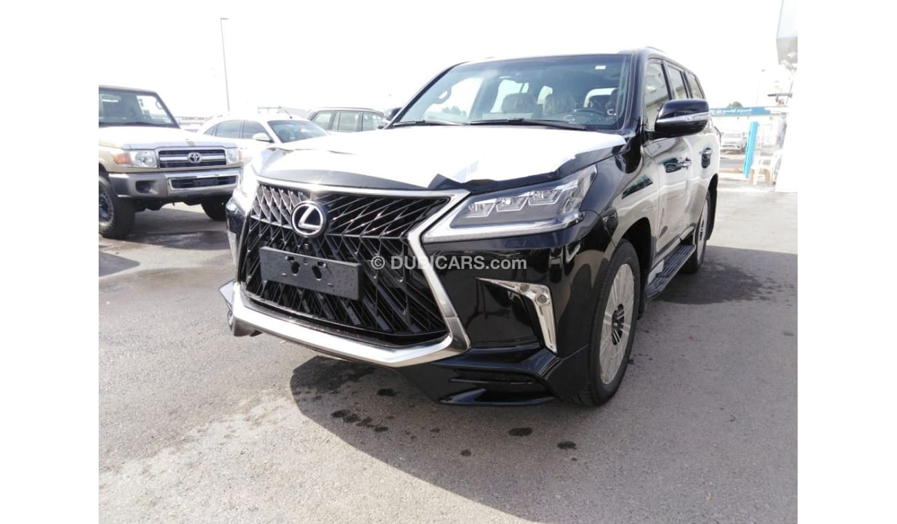 لكزس LX 570 فئة S ، ناقل حركة أوتوماتيكي ، موديل 2019 ، موديل SUV 8 ، بنزين ، خيار كامل فقط للتصدير