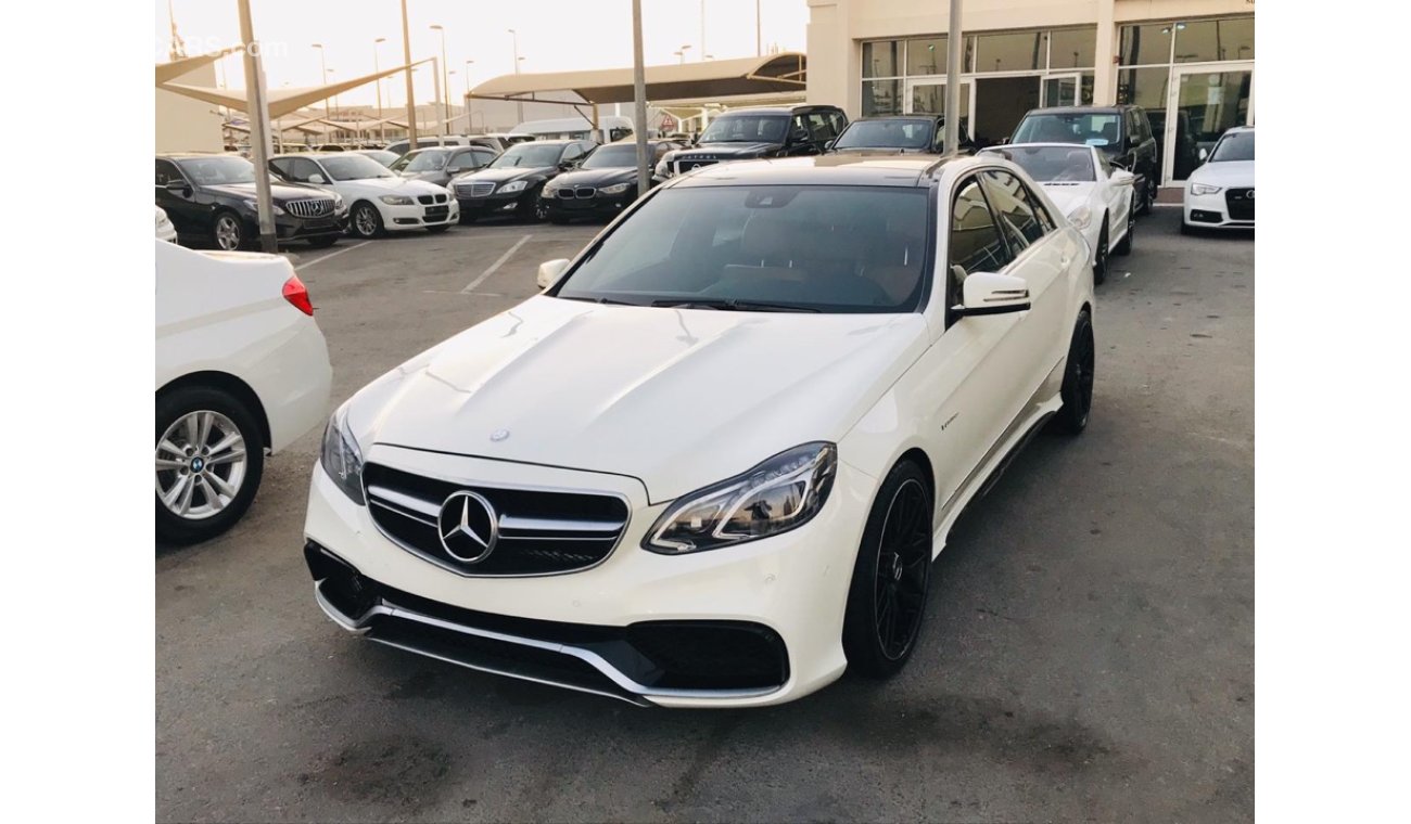 مرسيدس بنز E 350 مرسيدس E350 كت 63 موديل 2012  محول 2016  خليجي السياره فل اوبشن بانوراما شاشه وجلد وكاميرا خلفيه