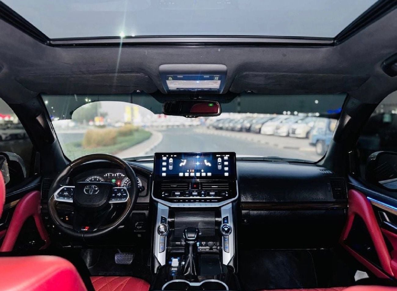 Toyota Land Cruiser 2020 Model Facelift to LC300 2025 Shape Exterior and Interior Both Car is very Clean and Perfect Con