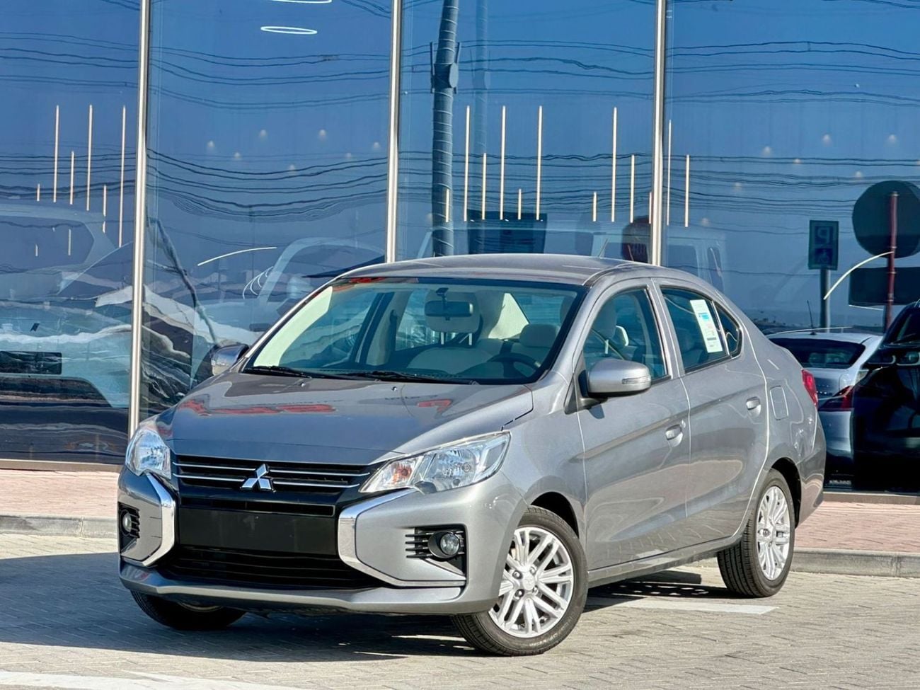 Mitsubishi Attrage GLX MID GLX MEDIUM LINE TRIM, 1.2L, GCC, ACCIDENT FREE, (365/-MONTHLY)