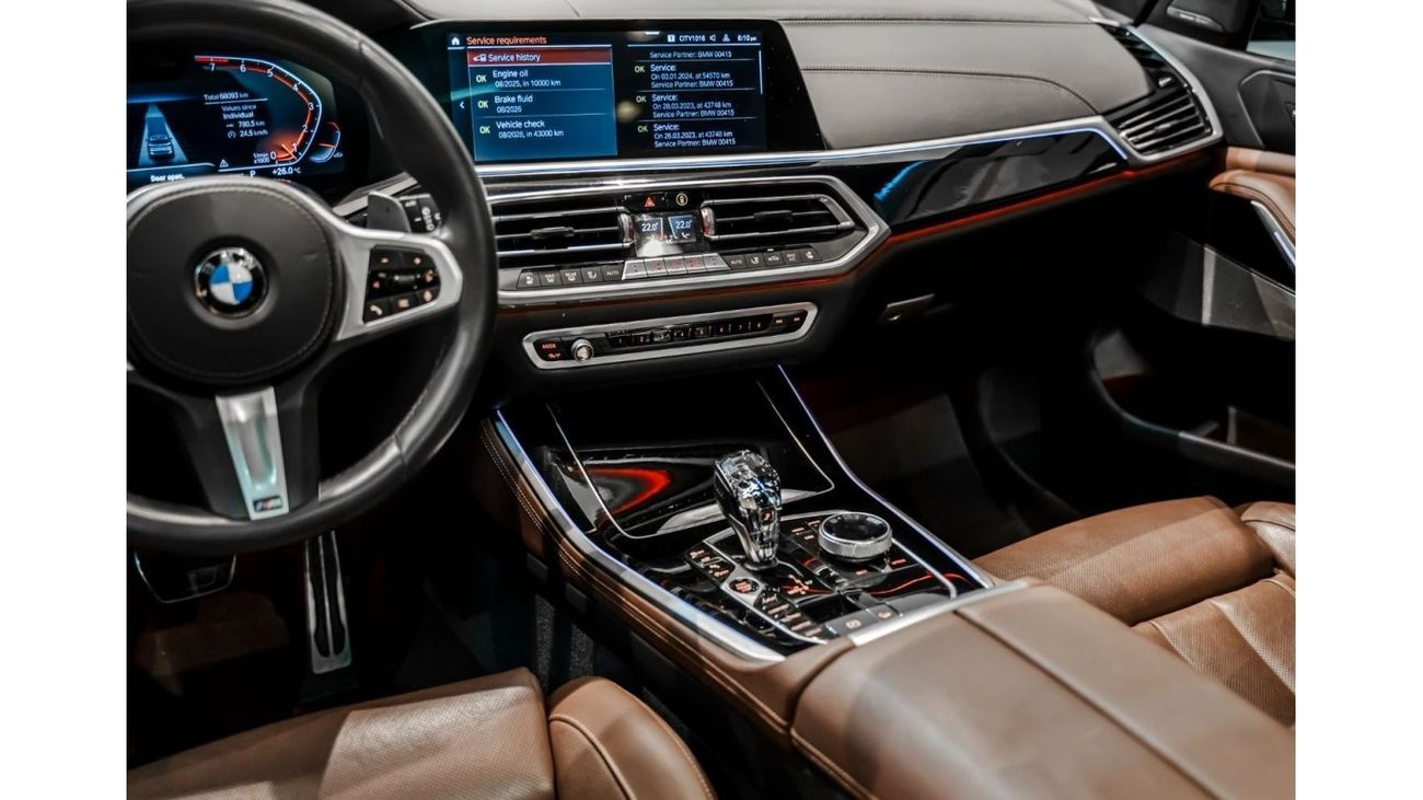 بي أم دبليو X5 40i xDrive 2020 BMW X5 xDrive40i M Sport, 2025 BMW Warranty + Service Contract, Low Kms, GCC