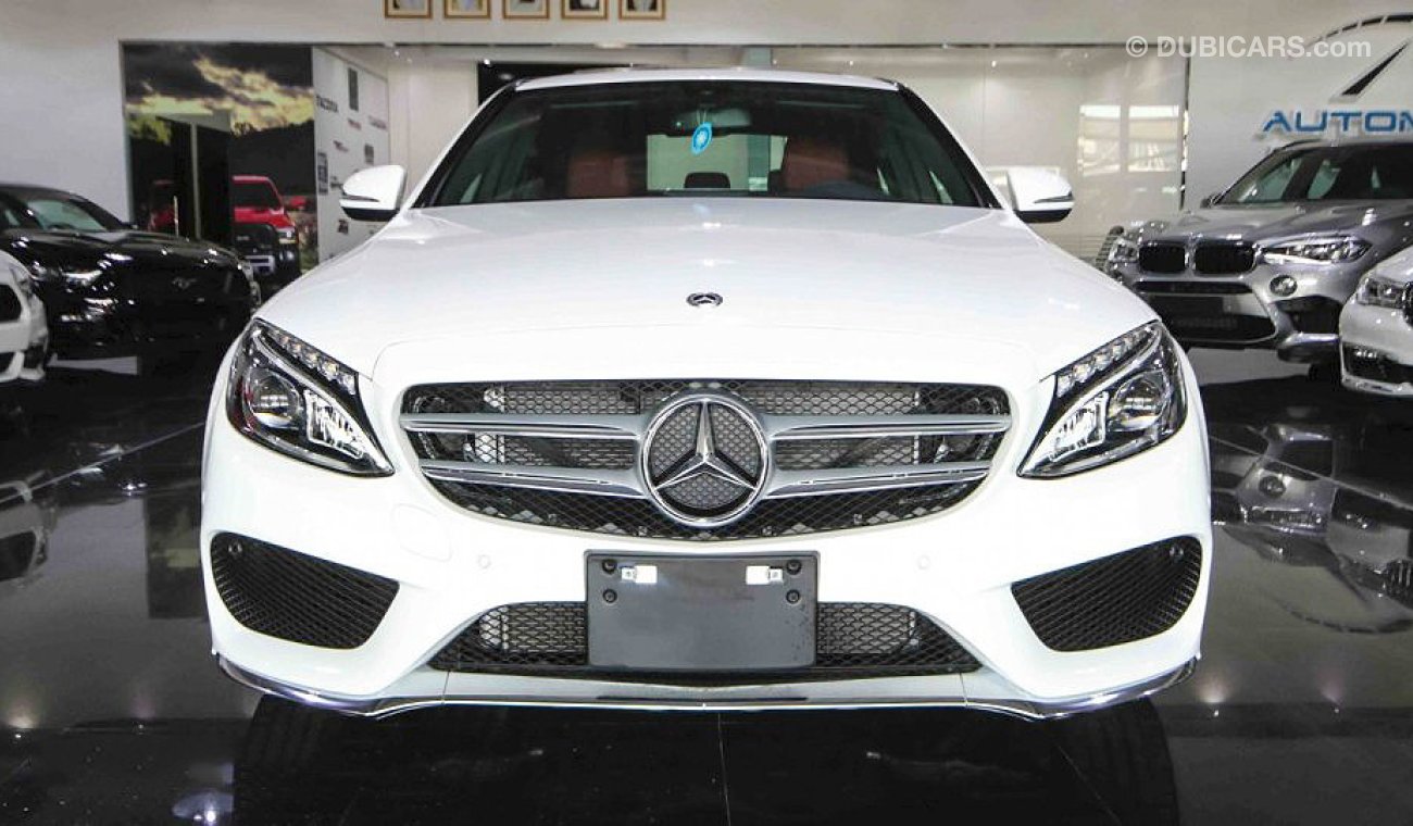 مرسيدس بنز C 250 2018, 2.0L Turbo GCC, 0km with 2 Years Unlimited Mileage Dealer Warranty