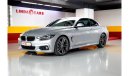 BMW 430i BMW 430i M-Kit Convertible 2018 GCC under Agency Warranty with Flexible Down-Payment.