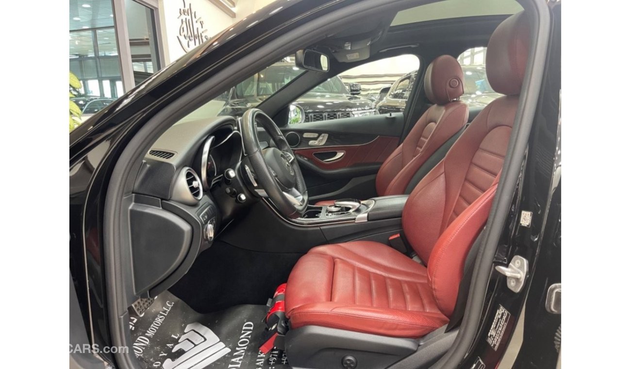 مرسيدس بنز C 200 AMG باك Mercedes Benz C200 AMG kit 2018 under warranty from agency