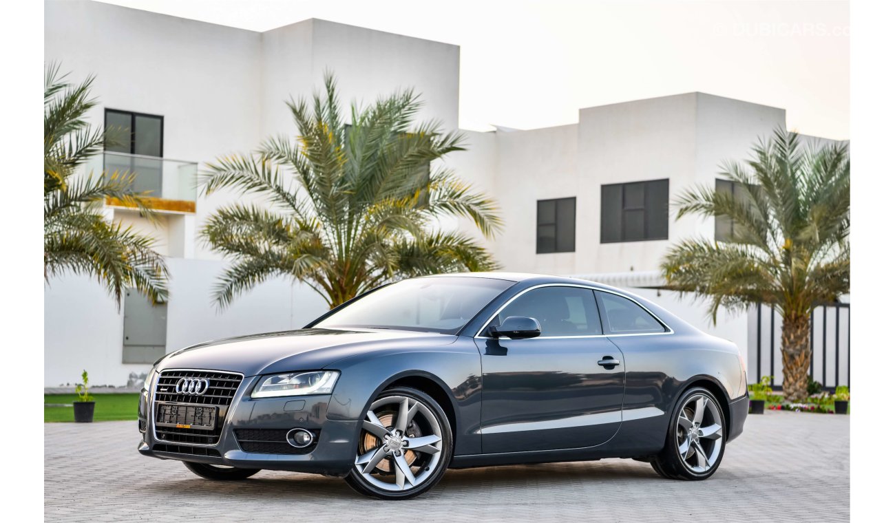 Audi A5 3.2L V6 S-Line - 2012 - 2 Years Warranty - AED 1,351 per month - 0% Downpayment