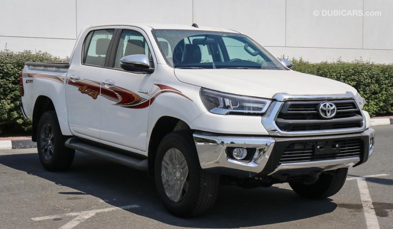 تويوتا هيلوكس HILUX GLXS  FULL OPTION 2.7L PETROL 2021 WITH PUSH START