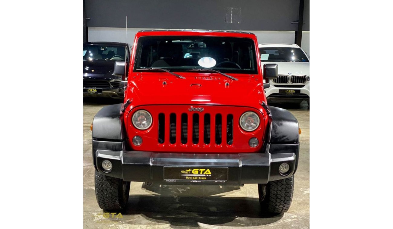 Jeep Wrangler 2015 Jeep Wrangler Sport, Warranty, Full Jeep Service History, Excellent Condition, Low KMs, GCC