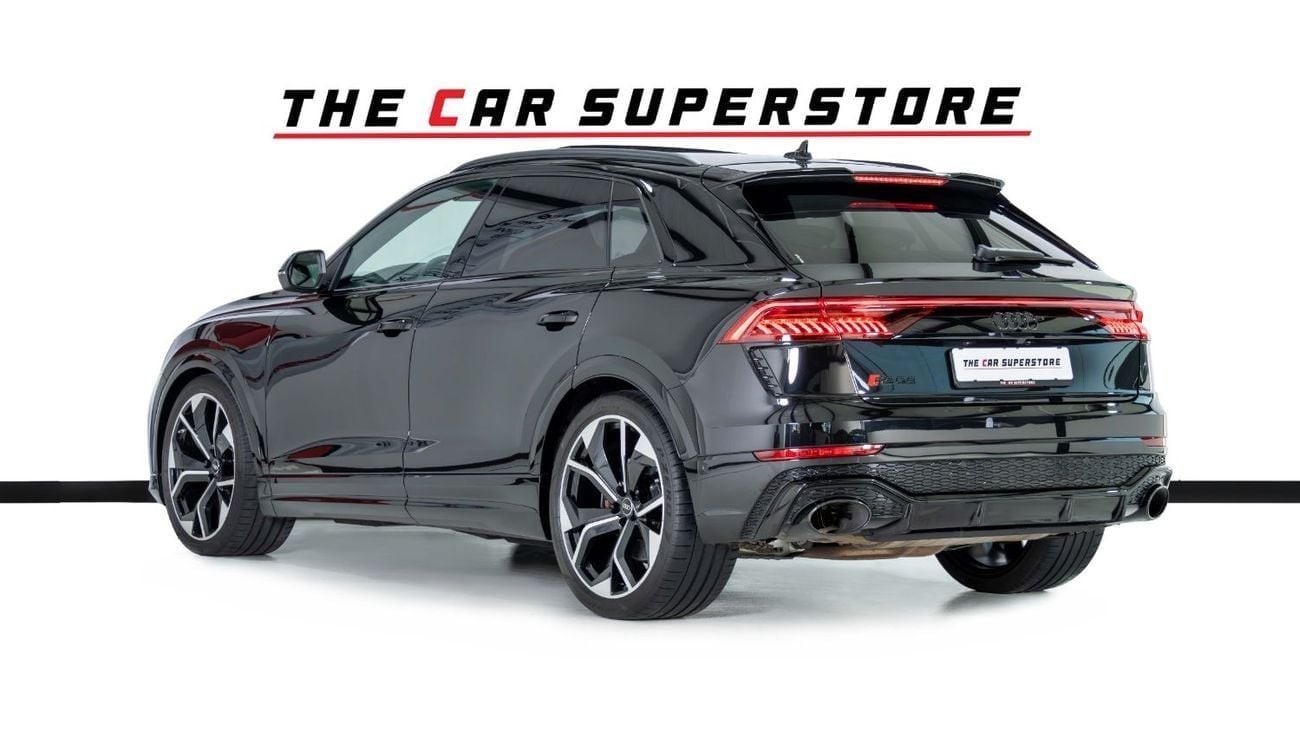 Audi RS Q8 TFSI quattro 4.0L Black On Black-Al Nabooda Warranty andService Contract-Special Order-Carbon Cerami