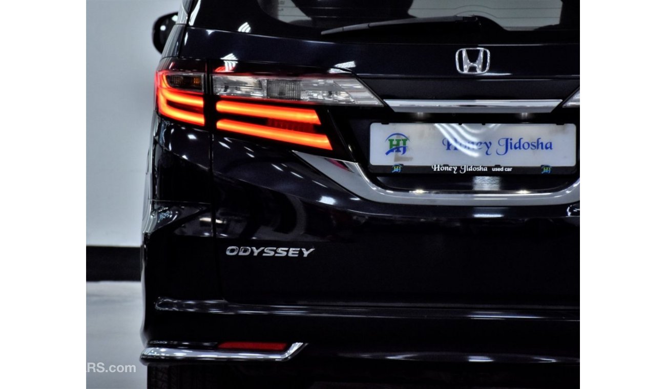 Honda Odyssey EXCELLENT DEAL for our Honda Odyssey ( 2018 Model ) in Dark Blue / Indigo Color GCC Specs